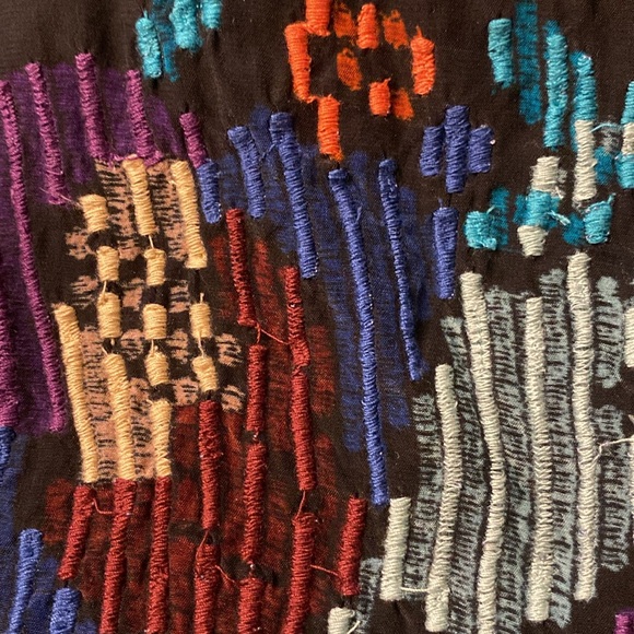 NWT Tolani Caitlyn Long Sleeve Top Size XL Color Black-Multi - Picture 10 of 13